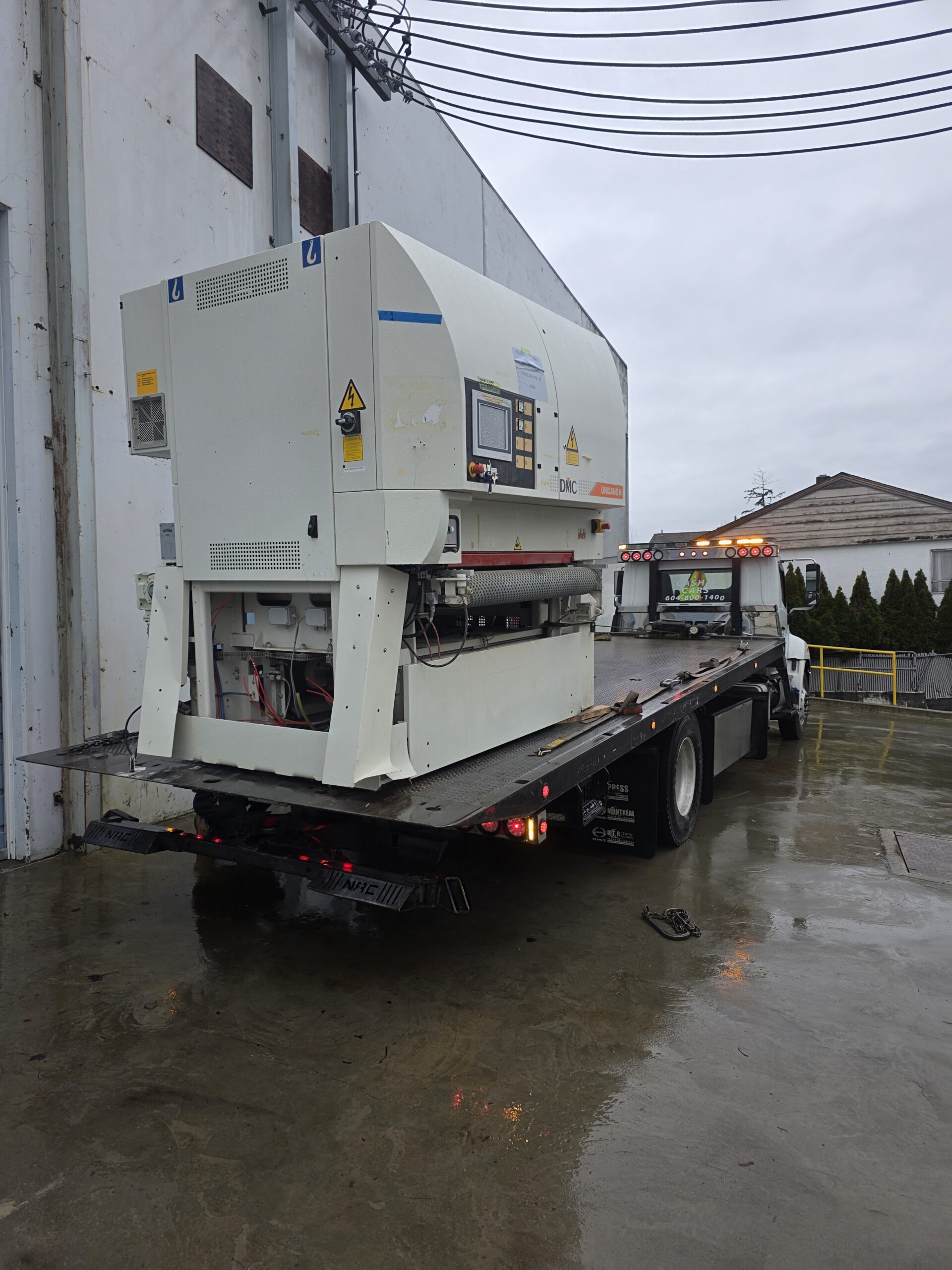 Scrap CNC machine industrial equipment pickup