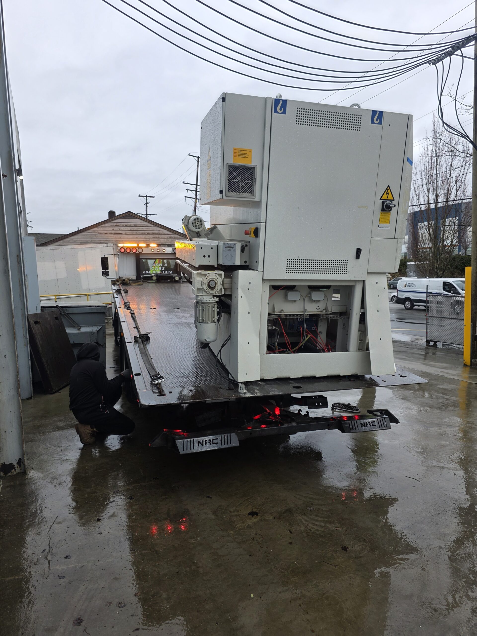 Scrap DMG Mori CNC machining centre removal