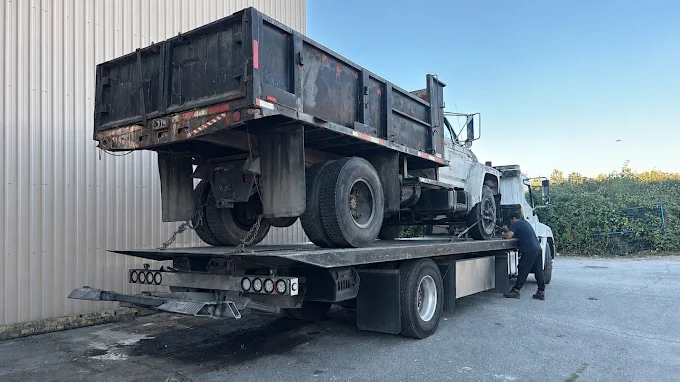 Machinery removal Tilbury Delta BC