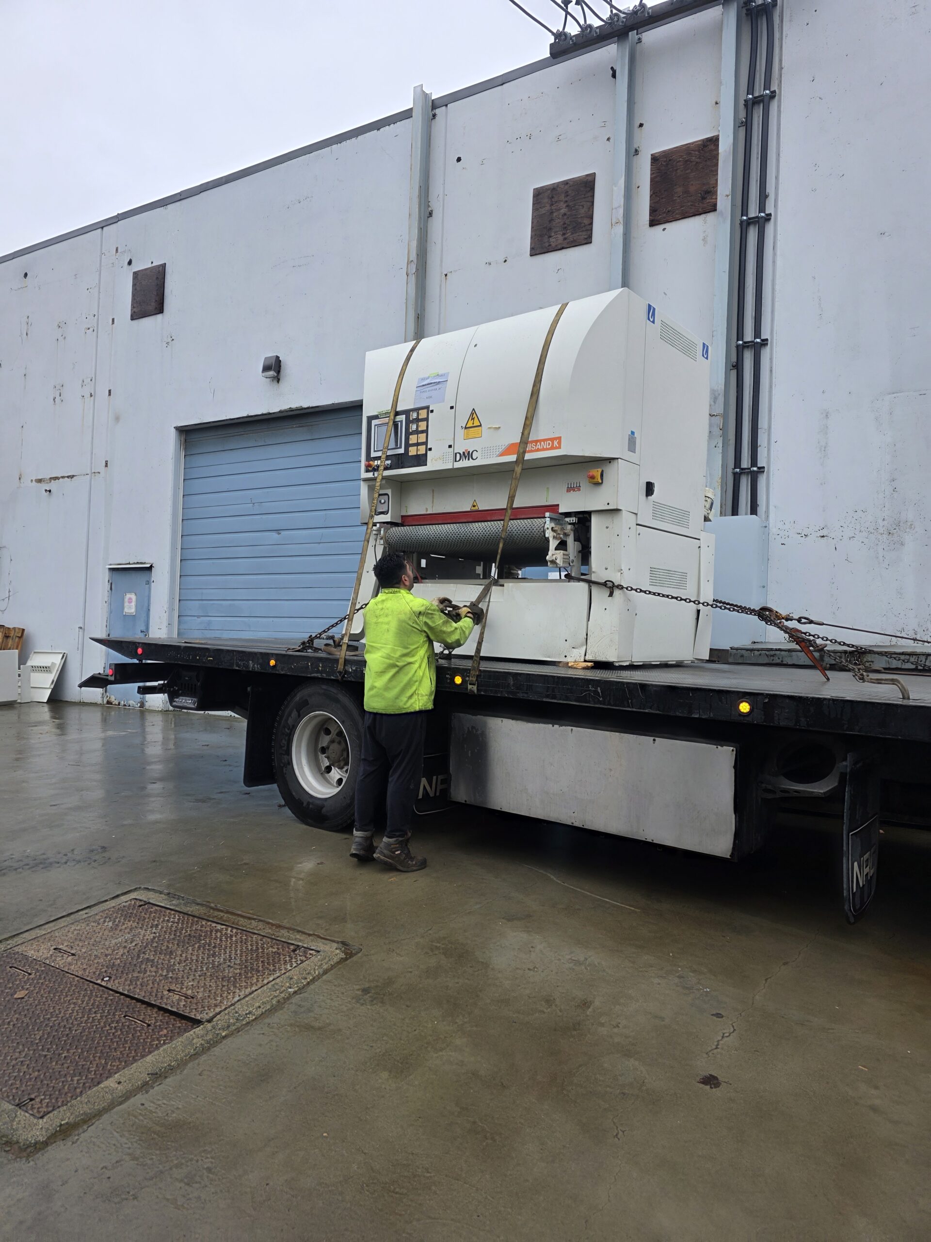 Industrial equipment removal Metro Vancouver