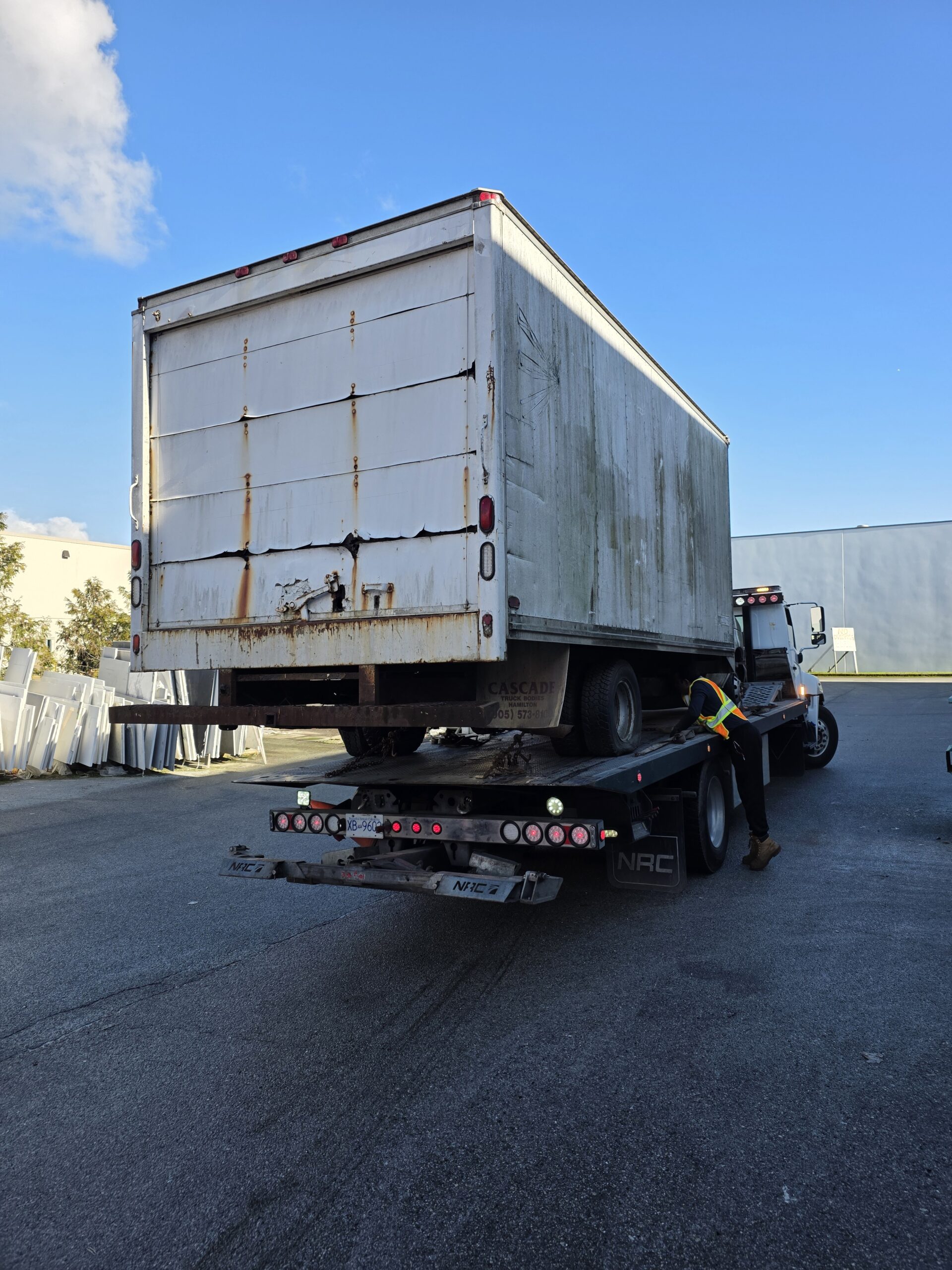 Scrap vehicle truck removal Metro Vancouver